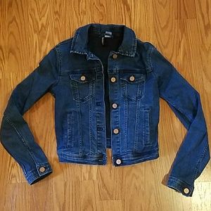 H&M cropped denim jacket